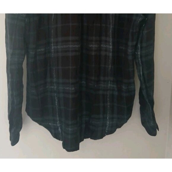 Rails Hunter Forest Slate Tinsel Button Down Shirt - Picture 8 of 8